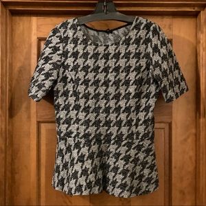 Theory Peplum Top - Medium